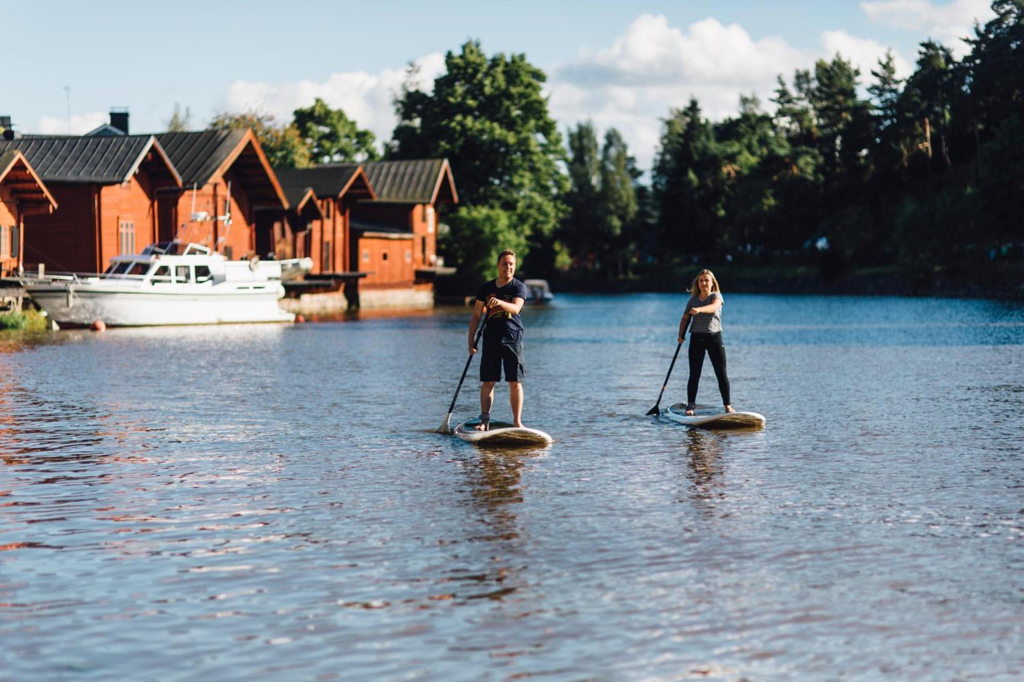 Runo Hotel Порвоо Екстер'єр фото Stand-up paddleboarding in Finland